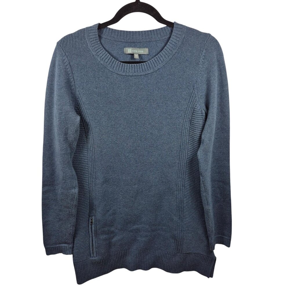 Title Nine Sweater Dress Womens Medium Wool Tunic Long Sleeve Outdoor Hiking